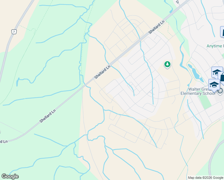 map of restaurants, bars, coffee shops, grocery stores, and more near 225 Longboat Run West in Brantford