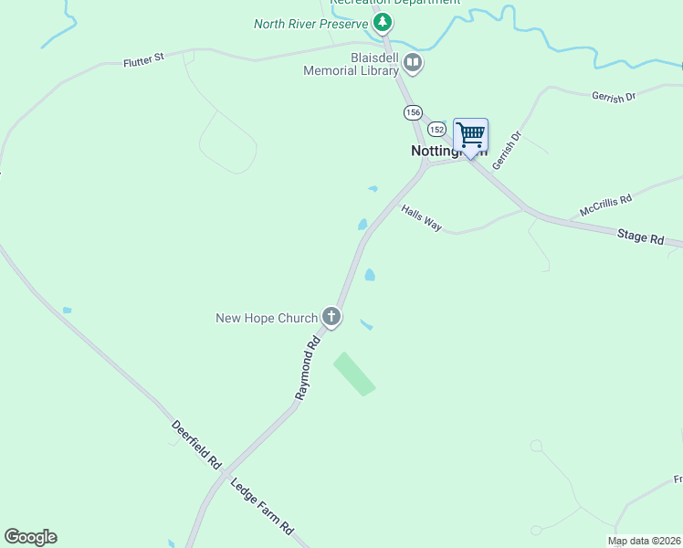 map of restaurants, bars, coffee shops, grocery stores, and more near 25 Raymond Road in Nottingham