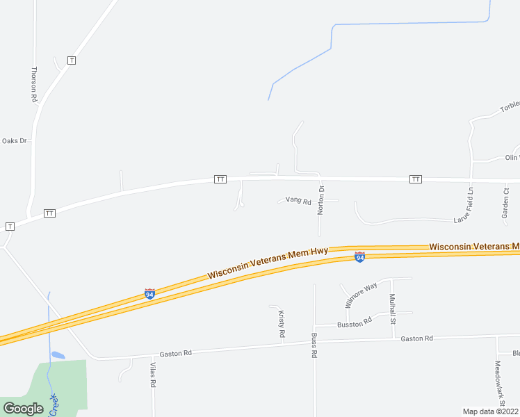 map of restaurants, bars, coffee shops, grocery stores, and more near 2919 Vang Road in Sun Prairie