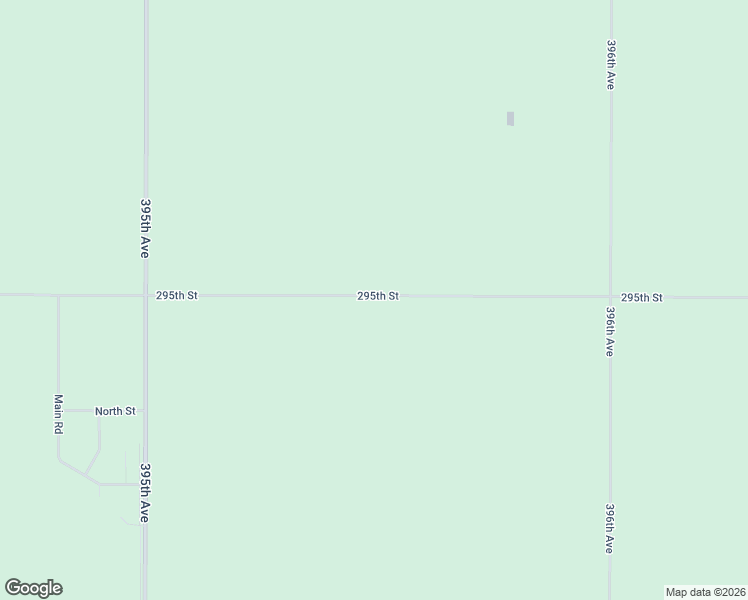 map of restaurants, bars, coffee shops, grocery stores, and more near 39549 295th Street in Wagner