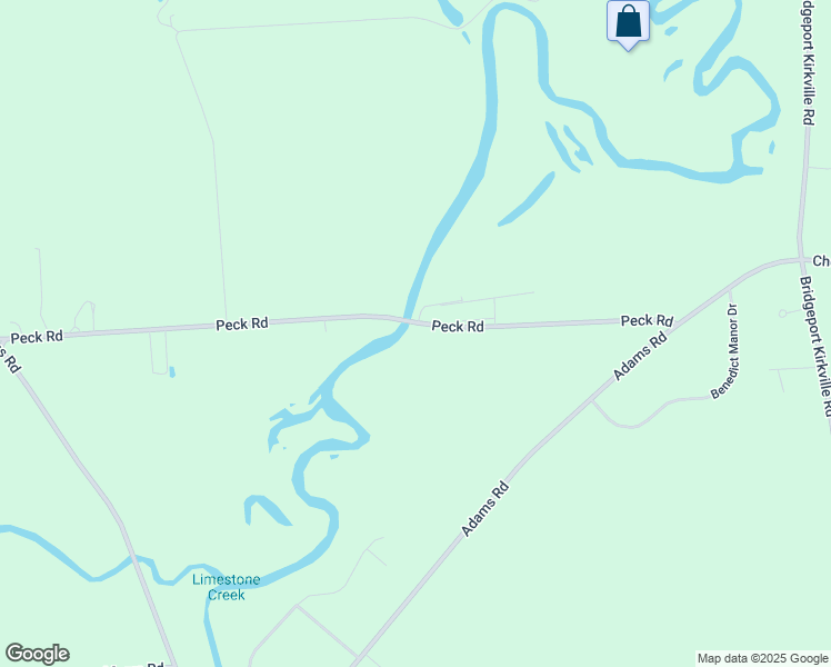 map of restaurants, bars, coffee shops, grocery stores, and more near 384 Peck Rd in Kirkville