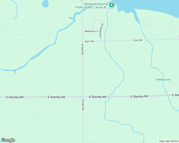 map of restaurants, bars, coffee shops, grocery stores, and more near 11078 Carr Road in Davison