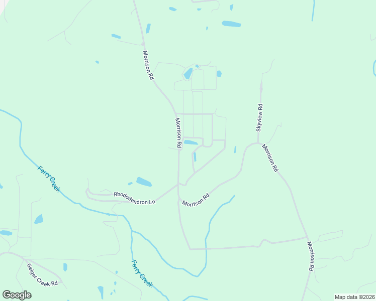 map of restaurants, bars, coffee shops, grocery stores, and more near 54605 Morrison Road in Bandon