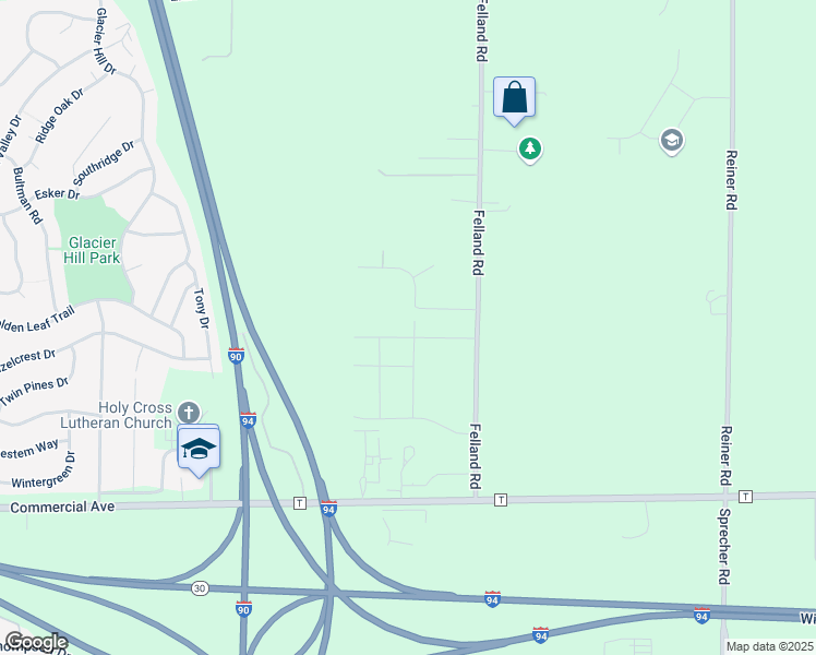 map of restaurants, bars, coffee shops, grocery stores, and more near 904 Felland Road in Madison