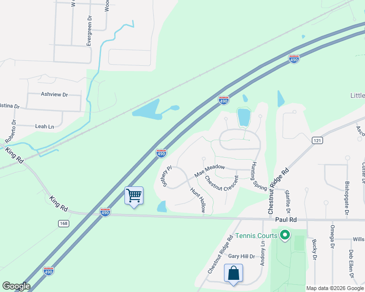 map of restaurants, bars, coffee shops, grocery stores, and more near 13 Foxe Commons in Rochester