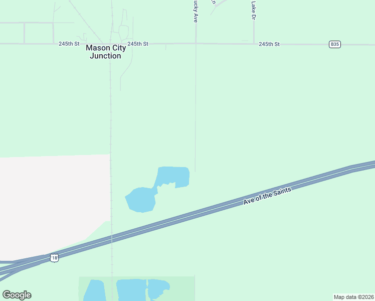 map of restaurants, bars, coffee shops, grocery stores, and more near 15050 Quail Avenue in Mason City