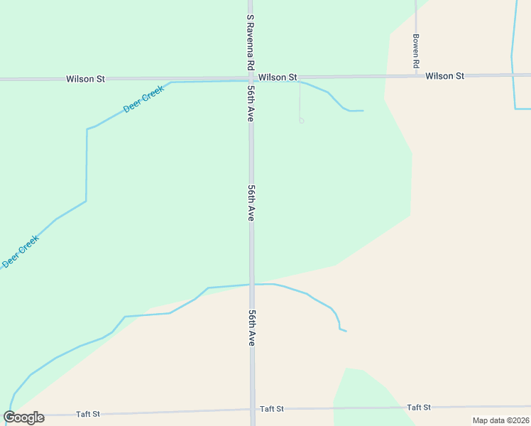 map of restaurants, bars, coffee shops, grocery stores, and more near 18880 56th Avenue in Coopersville