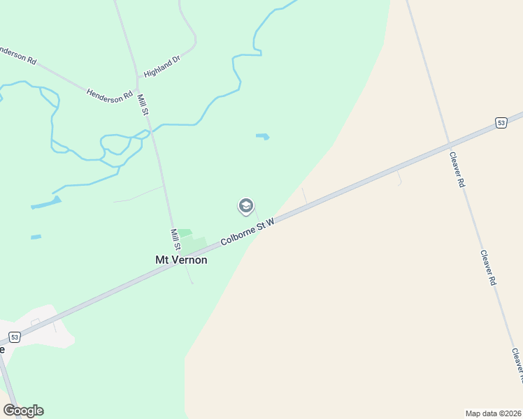 map of restaurants, bars, coffee shops, grocery stores, and more near 1247 Colborne Street West in Brant