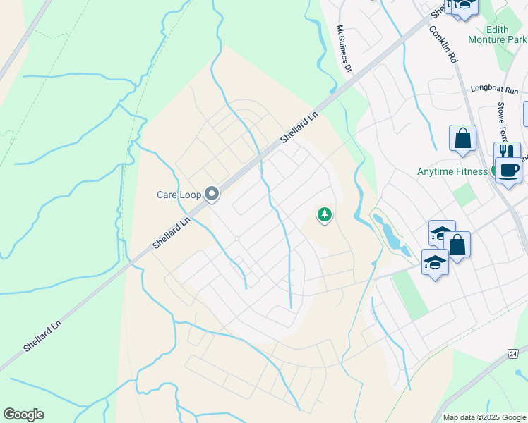 map of restaurants, bars, coffee shops, grocery stores, and more near in Brantford