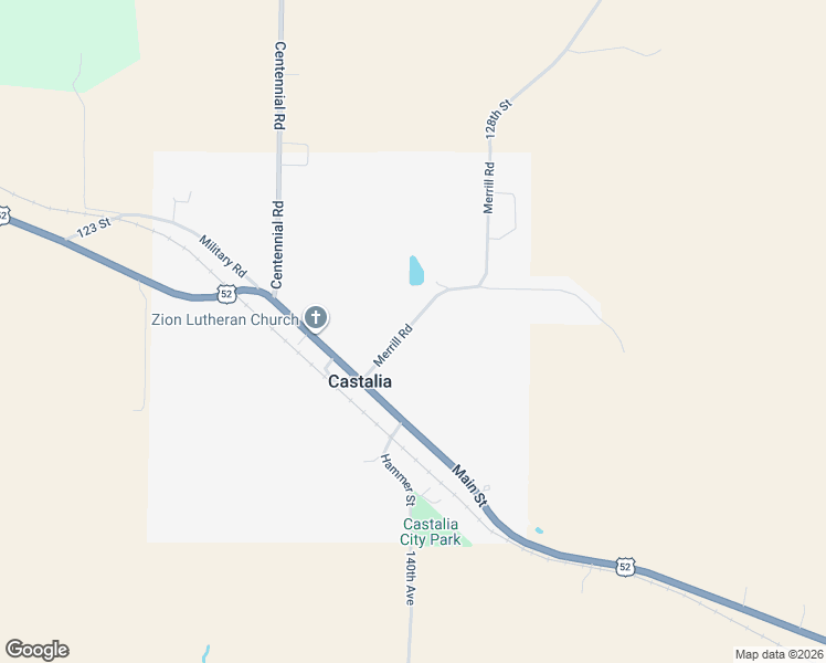 map of restaurants, bars, coffee shops, grocery stores, and more near 115 Merrill Road in Castalia