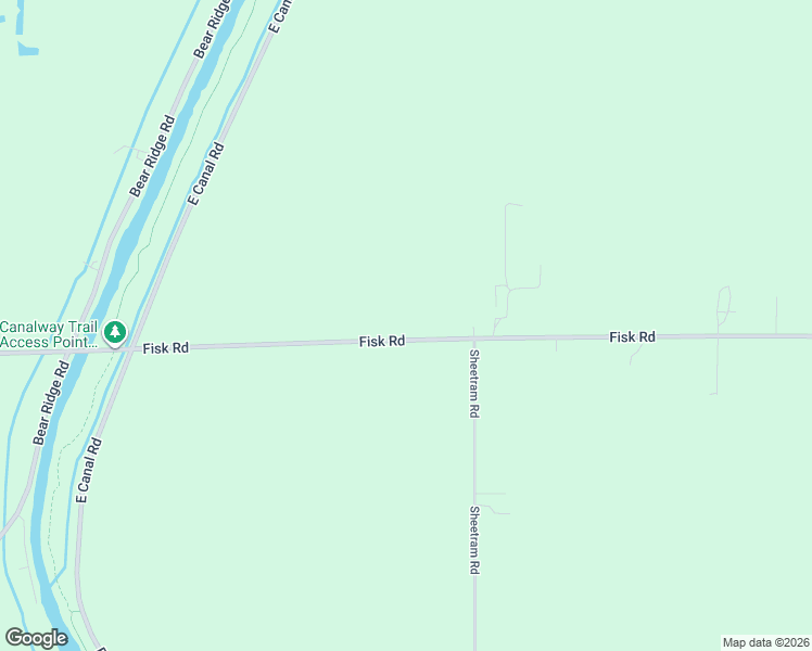 map of restaurants, bars, coffee shops, grocery stores, and more near 5755 Fisk Road in Lockport