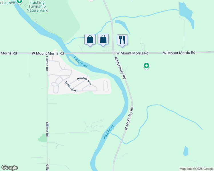 map of restaurants, bars, coffee shops, grocery stores, and more near 161-163 Apollo Circle in Flushing