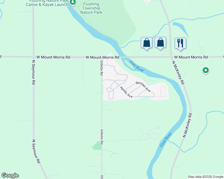 map of restaurants, bars, coffee shops, grocery stores, and more near 104-198 Glen Avenue in Flushing