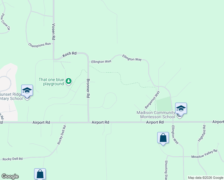 map of restaurants, bars, coffee shops, grocery stores, and more near 8580 Stonebrook Circle in Middleton