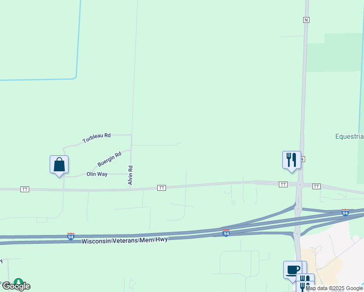 map of restaurants, bars, coffee shops, grocery stores, and more near 2699 Sylver Ridge Lane in Sun Prairie