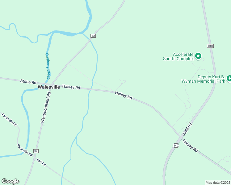 map of restaurants, bars, coffee shops, grocery stores, and more near 100 Old Halsey Road in Whitesboro