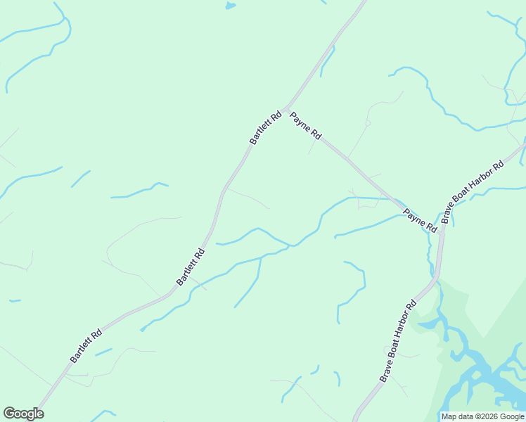 map of restaurants, bars, coffee shops, grocery stores, and more near 110 Bartlett Road in Kittery