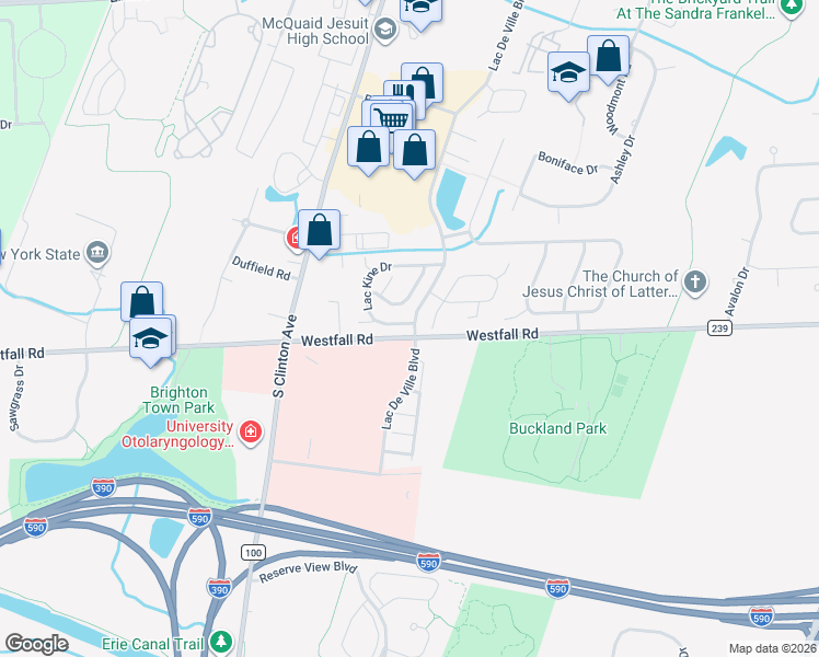 map of restaurants, bars, coffee shops, grocery stores, and more near in Brighton