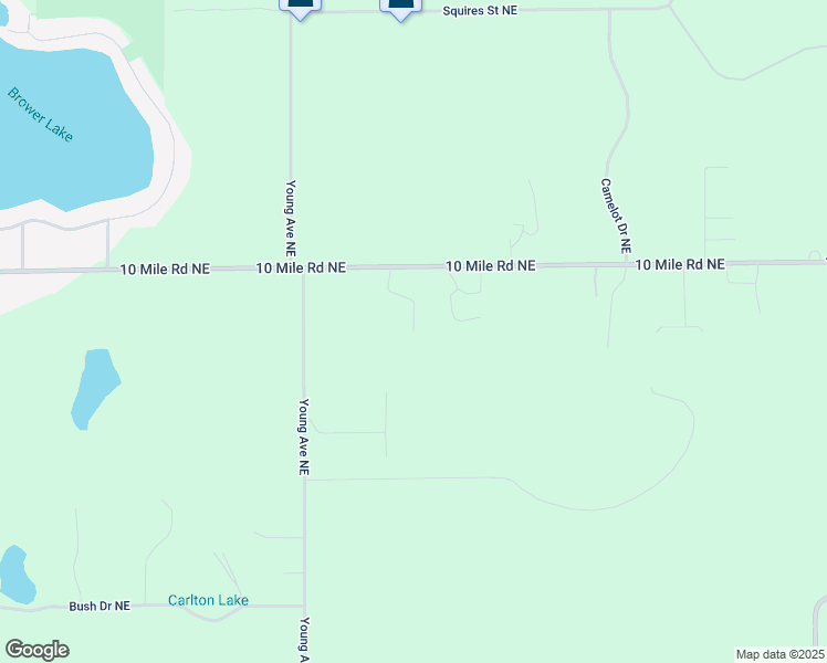map of restaurants, bars, coffee shops, grocery stores, and more near 6615 Rockford Pines in Rockford