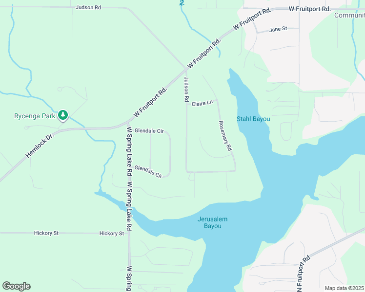 map of restaurants, bars, coffee shops, grocery stores, and more near 2701 Judson Road in Spring Lake