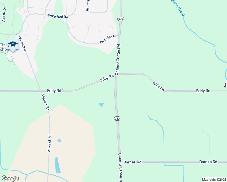 map of restaurants, bars, coffee shops, grocery stores, and more near 3057 New York 350 in Macedon