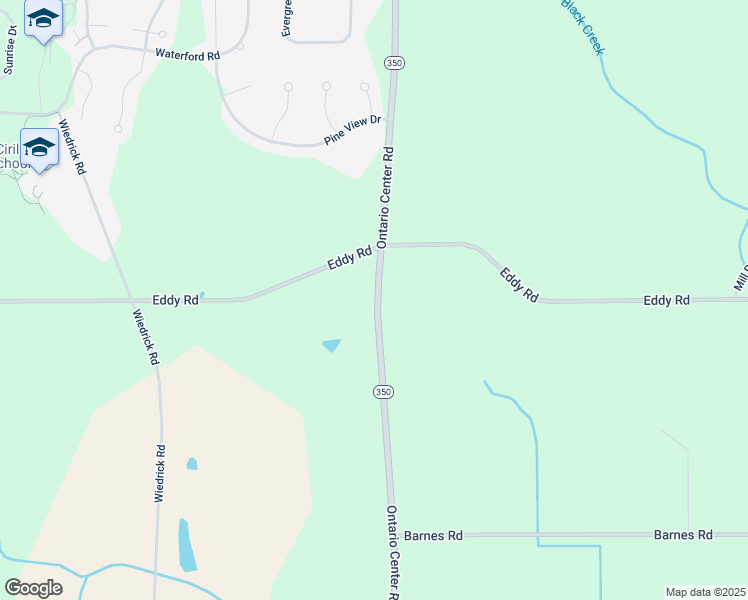 map of restaurants, bars, coffee shops, grocery stores, and more near 3057 New York 350 in Macedon