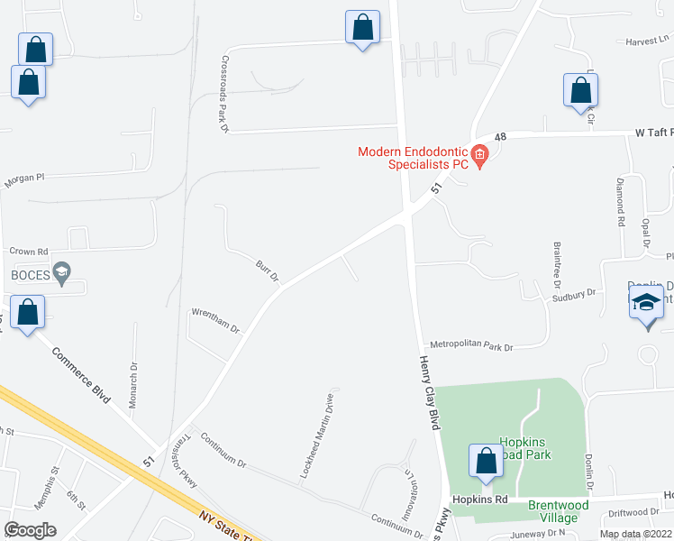 map of restaurants, bars, coffee shops, grocery stores, and more near 1136 Vine Street in Liverpool