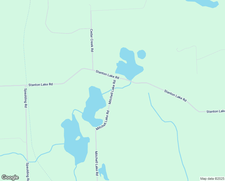 map of restaurants, bars, coffee shops, grocery stores, and more near 2854 Mitchell Lake Road in Attica