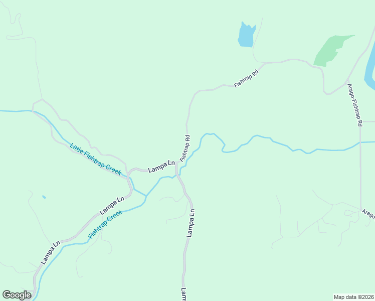 map of restaurants, bars, coffee shops, grocery stores, and more near 53874 Fishtrap Road in Myrtle Point