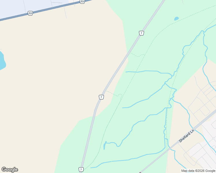 map of restaurants, bars, coffee shops, grocery stores, and more near 94 Pleasant Ridge Road in Brantford