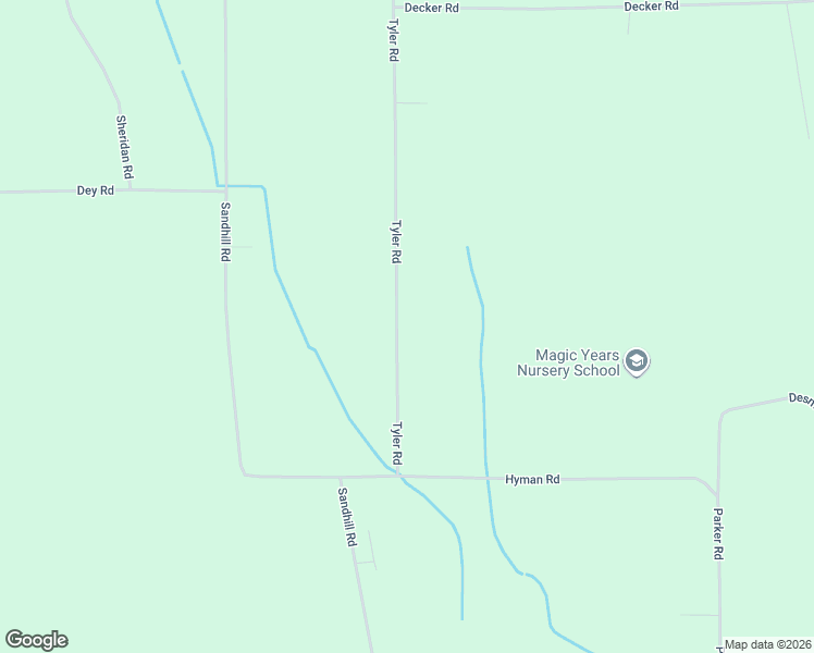 map of restaurants, bars, coffee shops, grocery stores, and more near 2913-3115 Tyler Road in Newark