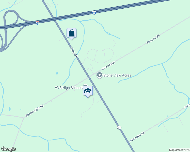 map of restaurants, bars, coffee shops, grocery stores, and more near 5280 Sarenski Road in Verona