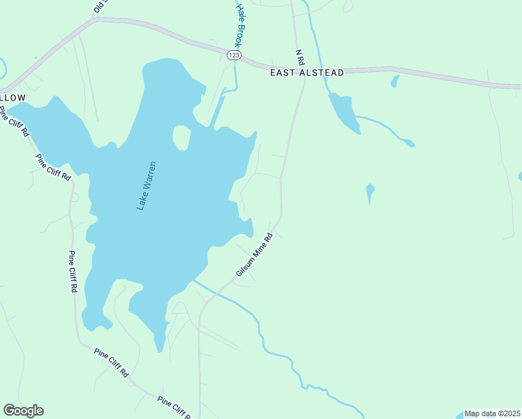 map of restaurants, bars, coffee shops, grocery stores, and more near 48 Eel Rock Road in Alstead
