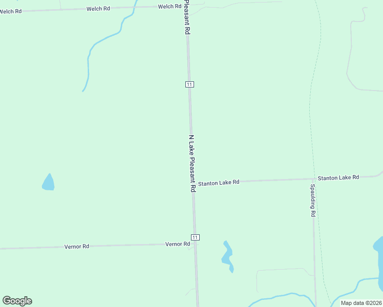 map of restaurants, bars, coffee shops, grocery stores, and more near 2931 North Lake Pleasant Road in Attica