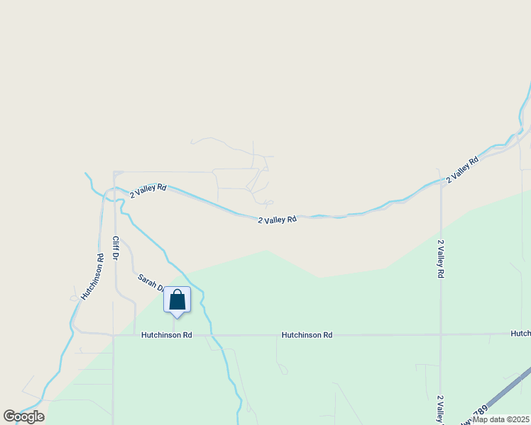 map of restaurants, bars, coffee shops, grocery stores, and more near 39-71 2 Valley Road in Riverton