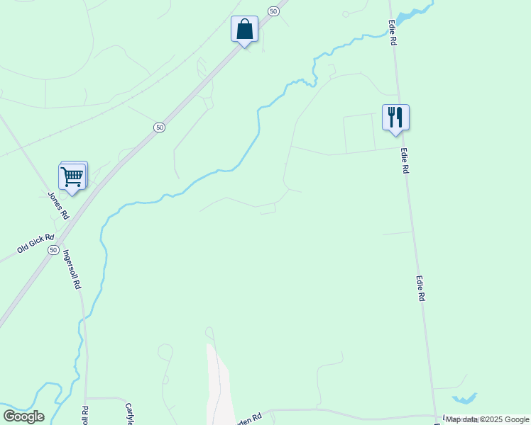 map of restaurants, bars, coffee shops, grocery stores, and more near 4243 New York 50 in Saratoga Springs