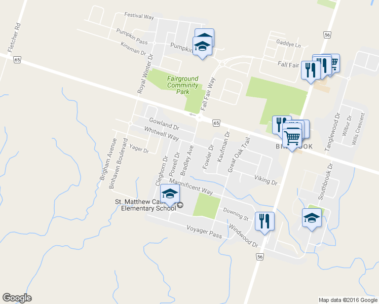 map of restaurants, bars, coffee shops, grocery stores, and more near 82 Bradley Avenue in Hamilton