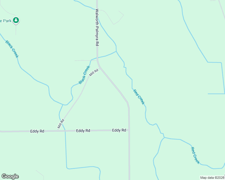map of restaurants, bars, coffee shops, grocery stores, and more near 3167 Walworth Road in Walworth
