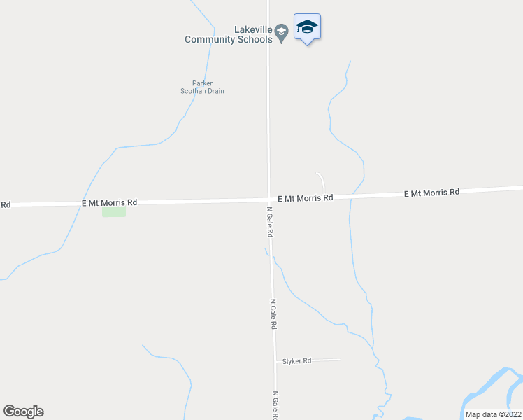 map of restaurants, bars, coffee shops, grocery stores, and more near 8510 East Mount Morris Road in Otisville