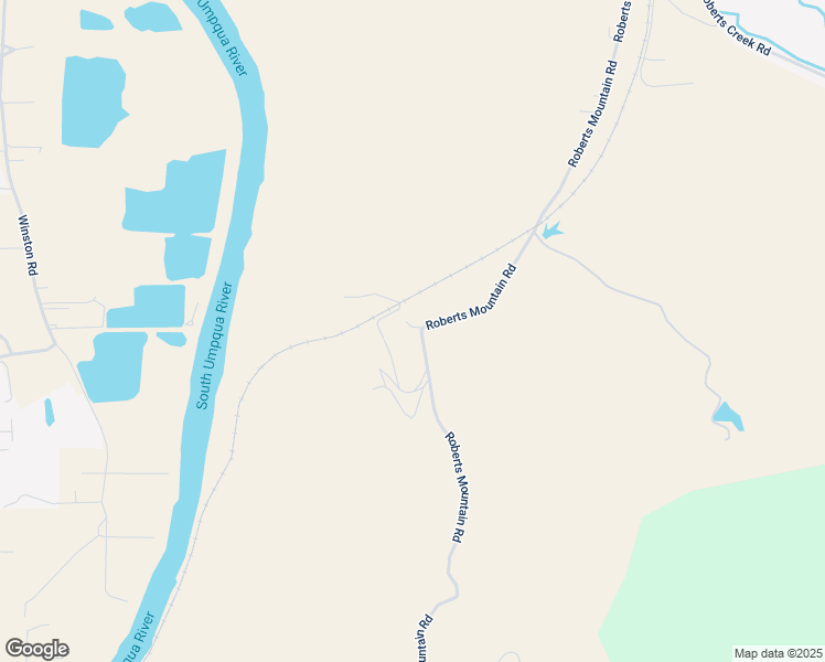 map of restaurants, bars, coffee shops, grocery stores, and more near 1195 Roberts Mountain Road in Roseburg
