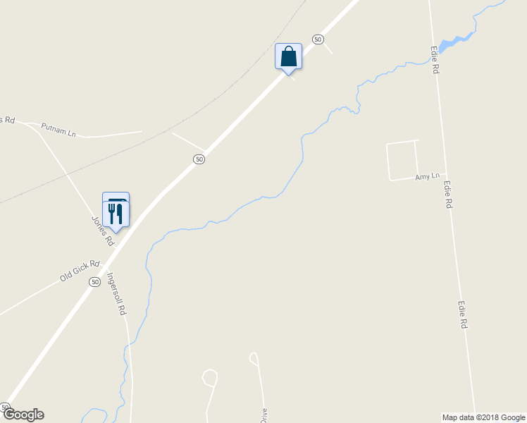 map of restaurants, bars, coffee shops, grocery stores, and more near 4243 New York 50 in Saratoga Springs