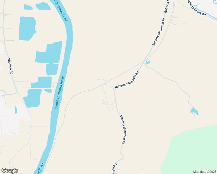 map of restaurants, bars, coffee shops, grocery stores, and more near 1195 Roberts Mountain Road in Roseburg
