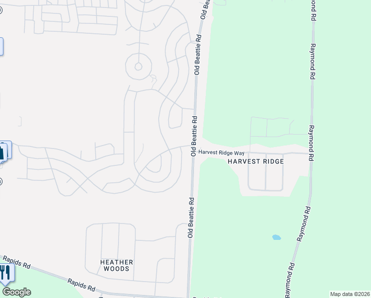map of restaurants, bars, coffee shops, grocery stores, and more near 779 Fernwood Drive in Lockport