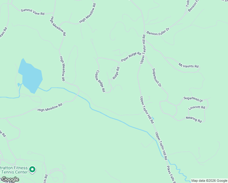 map of restaurants, bars, coffee shops, grocery stores, and more near 141 Ridge Road in Stratton