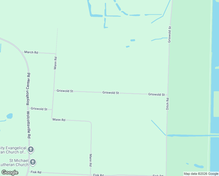 map of restaurants, bars, coffee shops, grocery stores, and more near 9509 Griswold Street in Akron