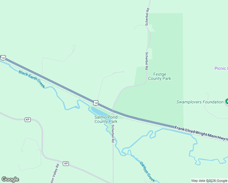 map of restaurants, bars, coffee shops, grocery stores, and more near 4865 Scherbel Road in Black Earth