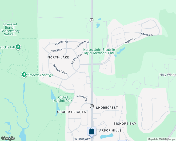 map of restaurants, bars, coffee shops, grocery stores, and more near 4205 Monarck Court in Middleton