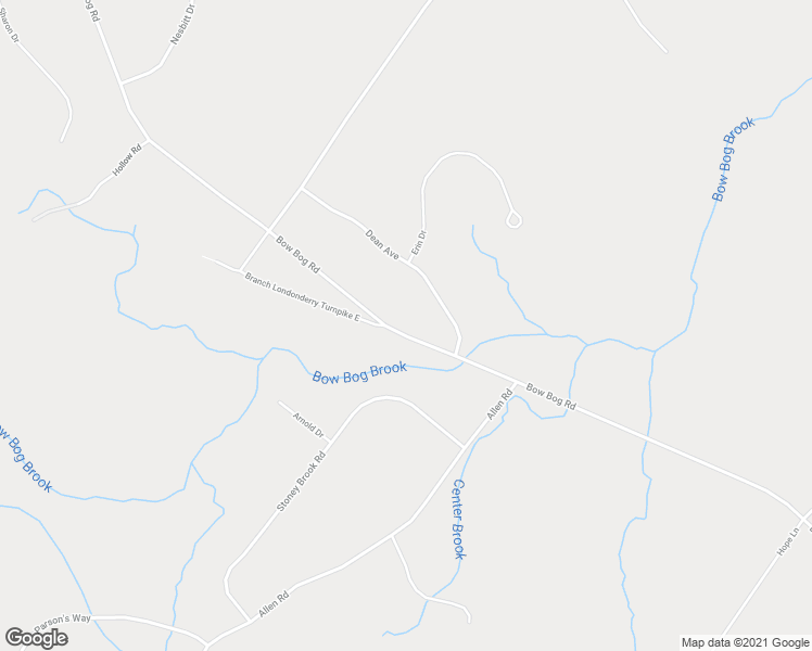 map of restaurants, bars, coffee shops, grocery stores, and more near 99 Bow Bog Road in Bow