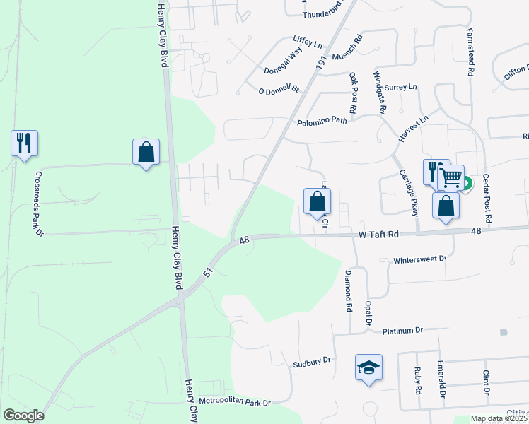 map of restaurants, bars, coffee shops, grocery stores, and more near 4800 Bear Road in Liverpool