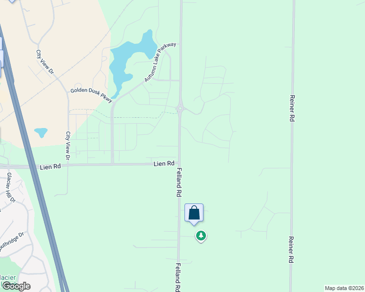 map of restaurants, bars, coffee shops, grocery stores, and more near 5904 Lien Road in Madison
